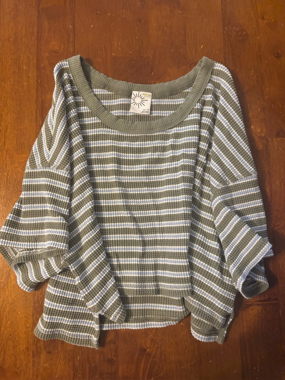 OFFLINE By Aerie Wow! Waffle
Scoop T-Shirt - Picture 2 of 5